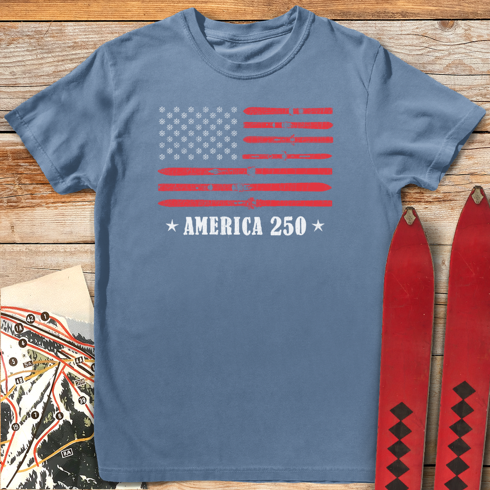 1327 American Skier 250 - Blue Jean