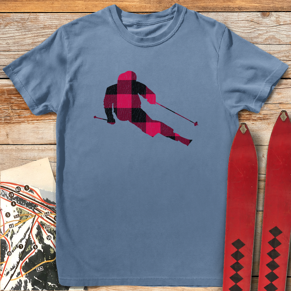 1332 Buffalo Plaid Skier - Blue Jean