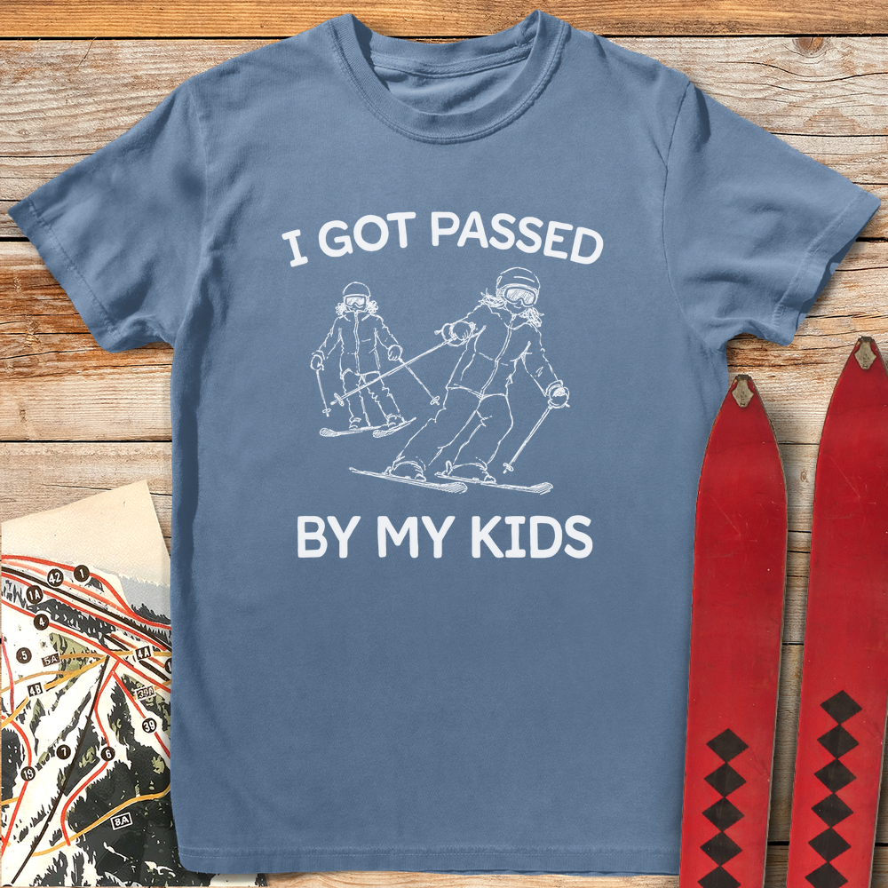 1348 Passed By Kids White - Blue Jean
