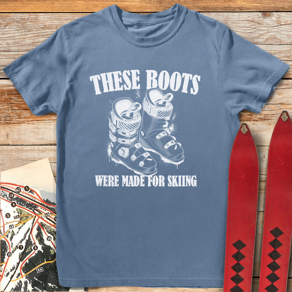 1350 These Boots Ski White - Blue Jean