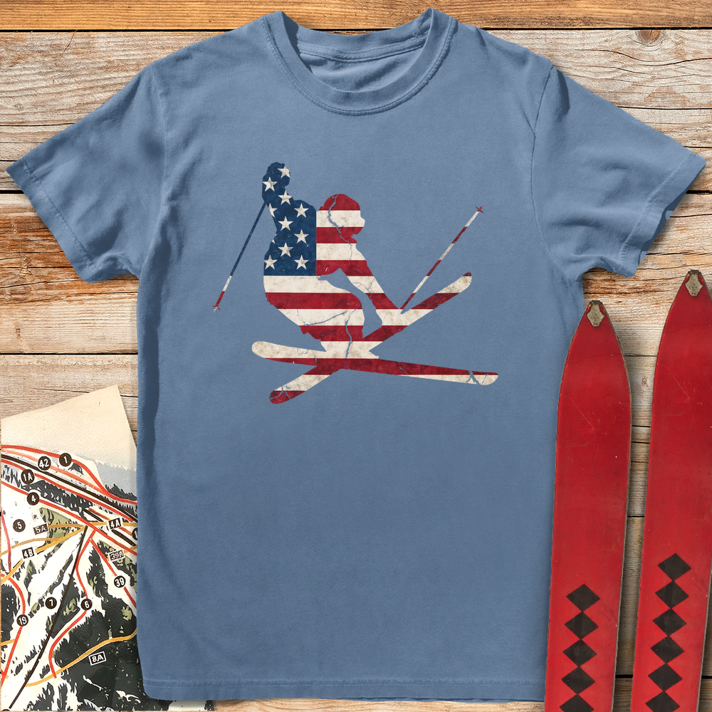 1366 American Mute Grab - Blue Jean