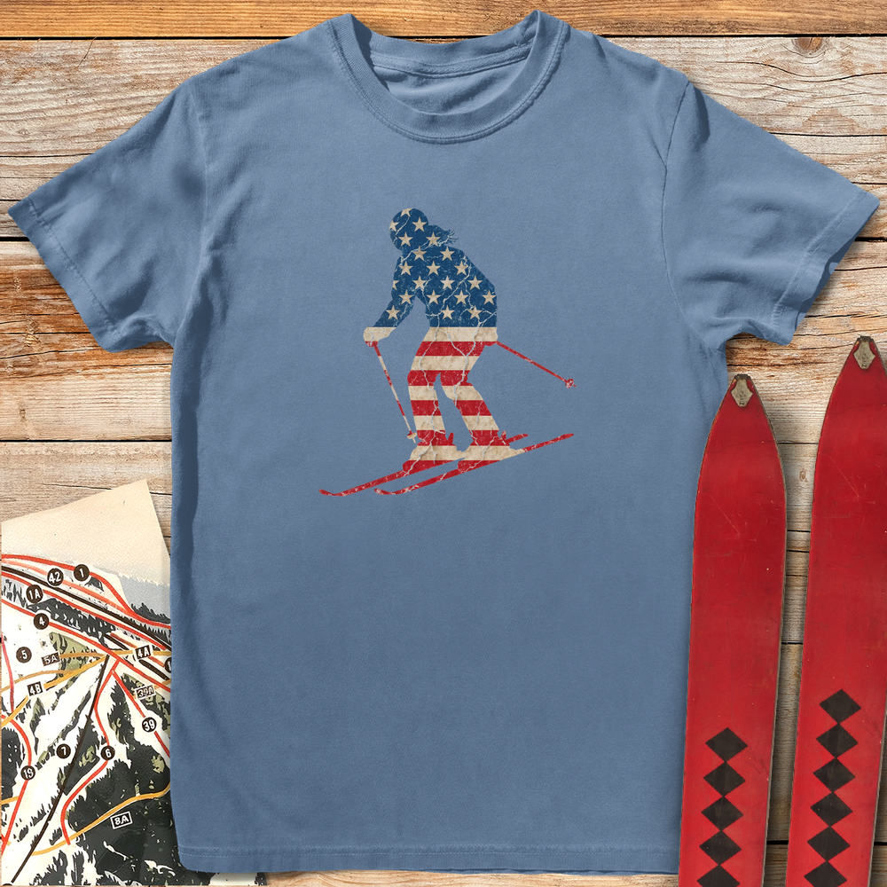 1410 Star Stiped Descent - Blue Jean