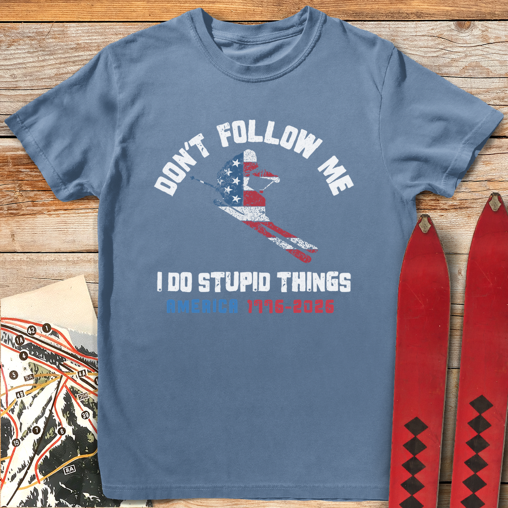 1421 Don T Follow Usa 250 White - Blue Jean