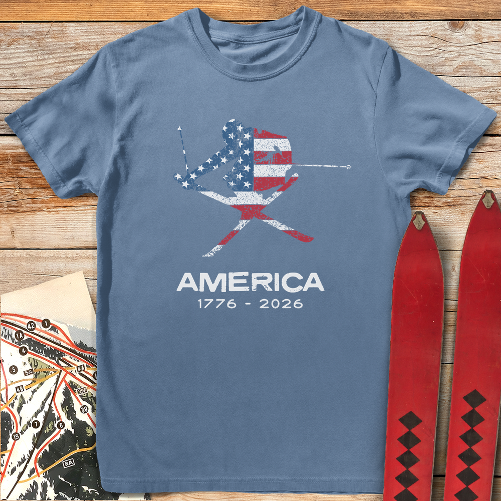 1420 American Mute Grab 250 White - Blue Jean