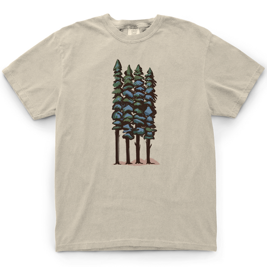 Mtn Bike Adventure T-Shirt - Ivory