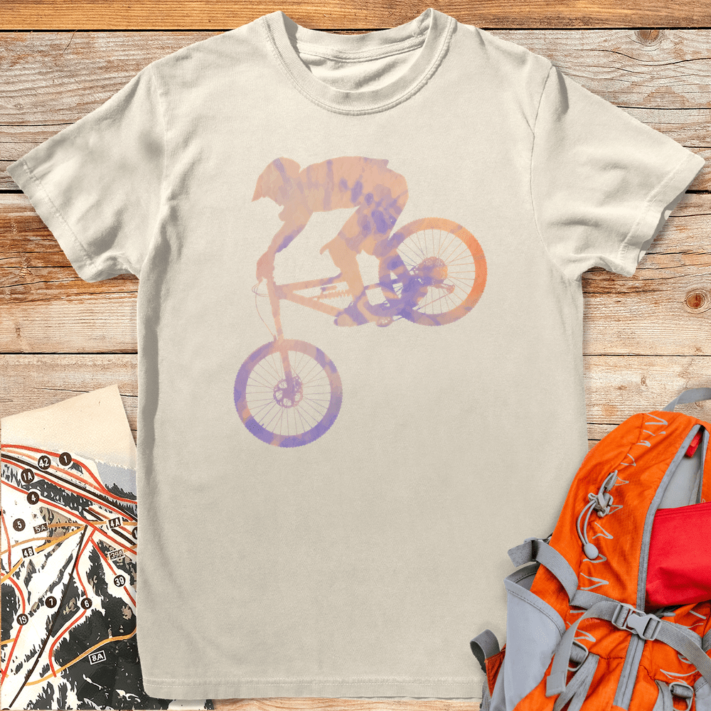 Tie Dye Bike Drop - Ivory