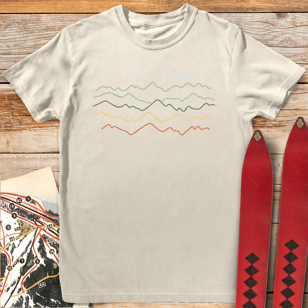 380 Landscape Lines Color - Ivory
