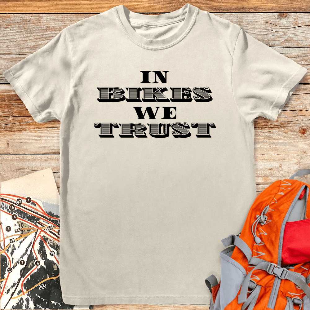 470 In Bikes We Trust - Ivory