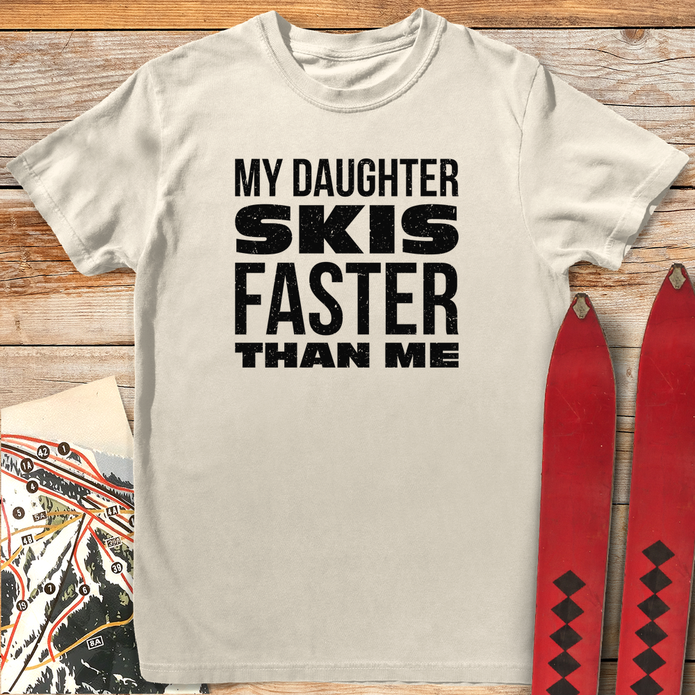 561 Daughter Skis Faster White - Ivory