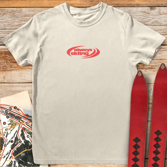 581 Always Skiing - Ivory