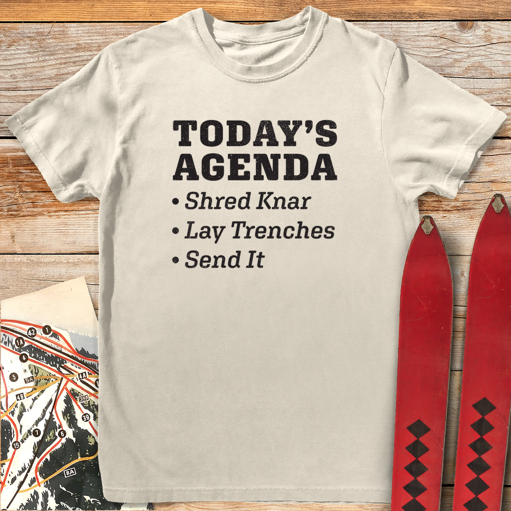 691 Todays Agenda White - Ivory