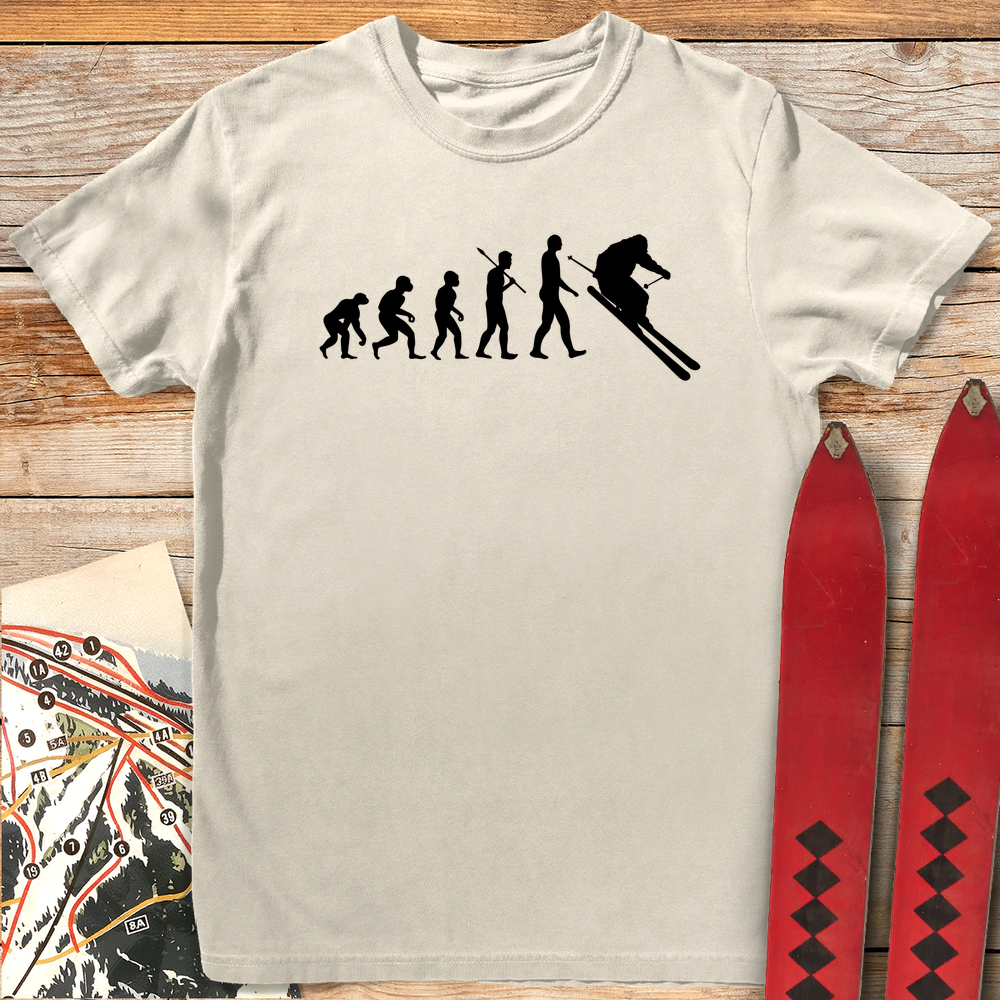 767 Evolution Of Skiers White - Ivory