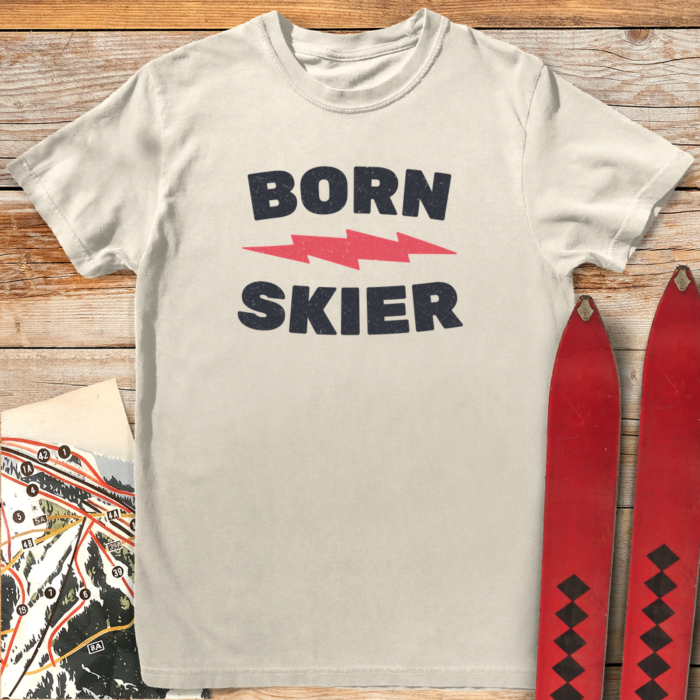 816 Born Skier White - Ivory
