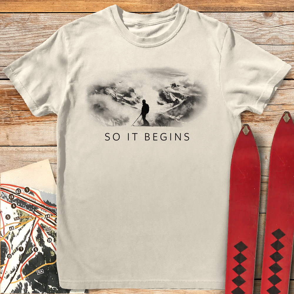 829 So It Begins White - Ivory