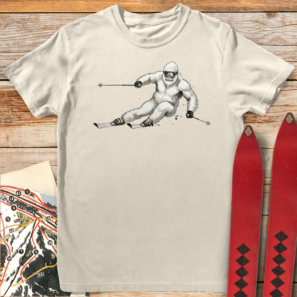 854 Big Hairy Carve White - Ivory