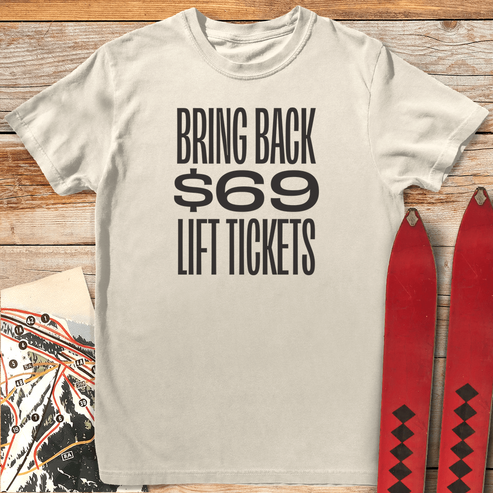 922 69 Lift Tickets White - Ivory