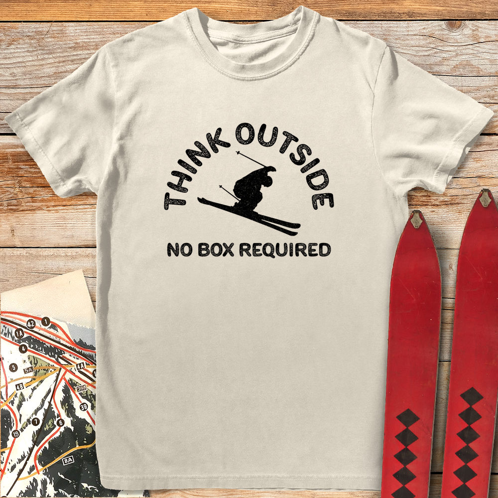 1020 Think Outside Ski White - Ivory