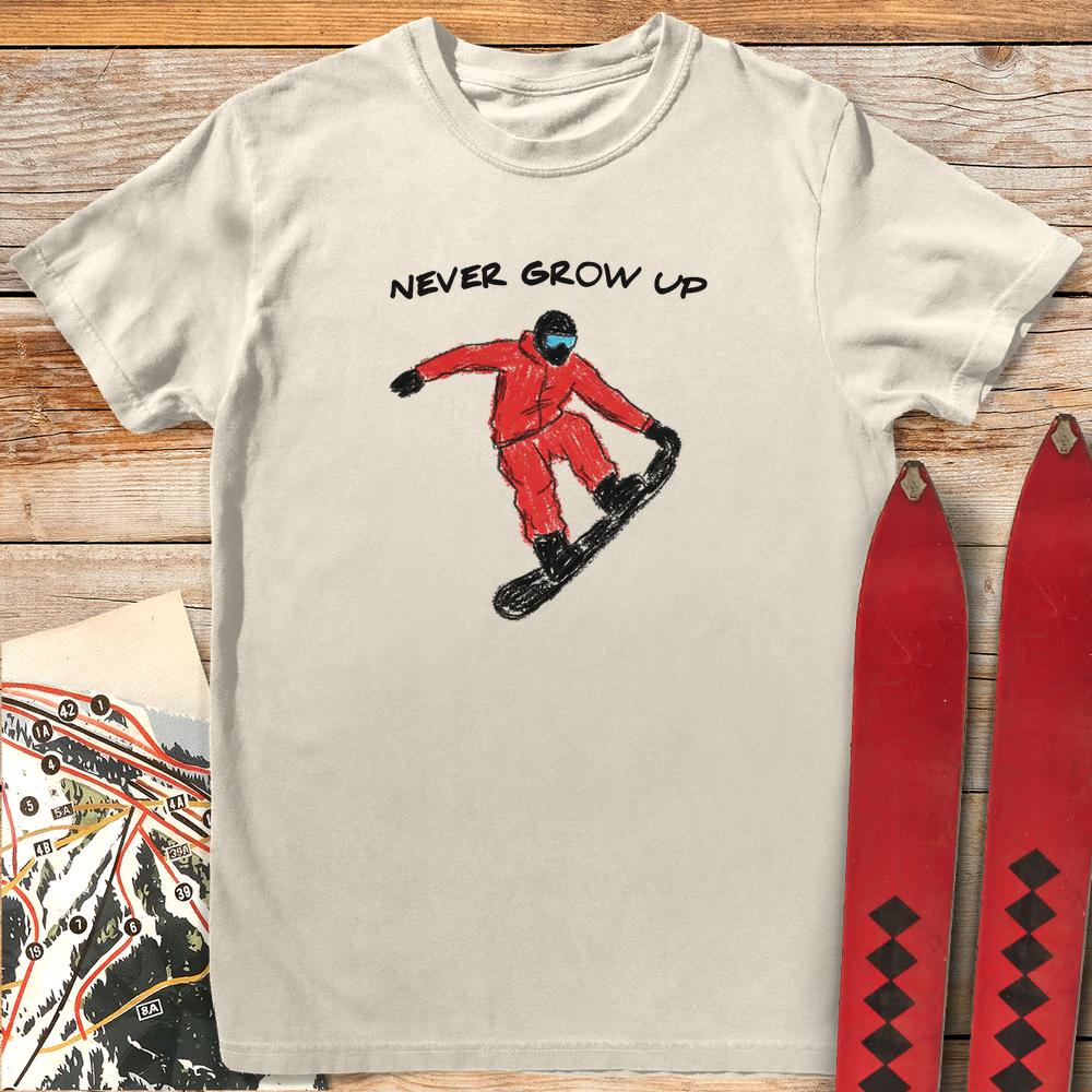 1014 Never Grow Up White - Ivory