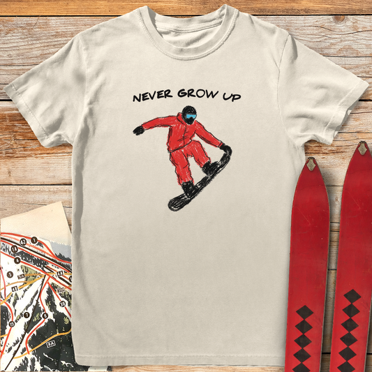 1014 Never Grow Up White - Ivory