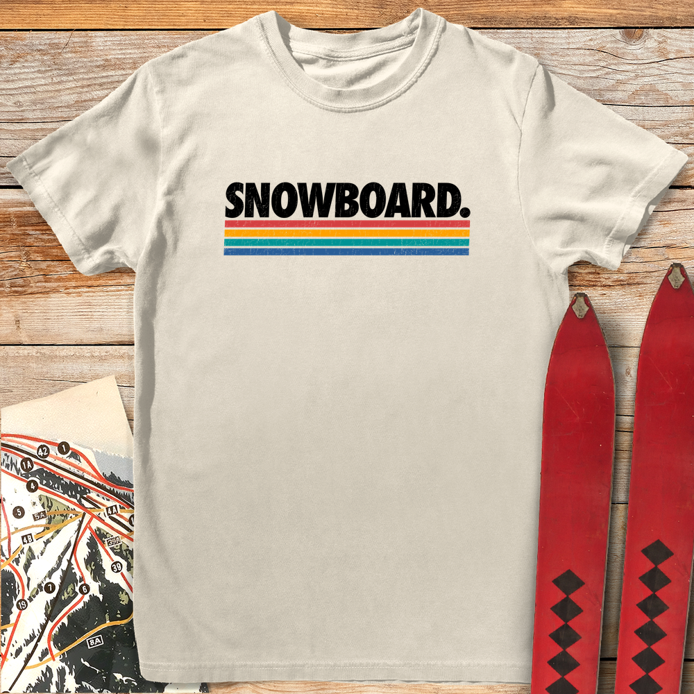 1013 Calssic Snowboard Line White - Ivory