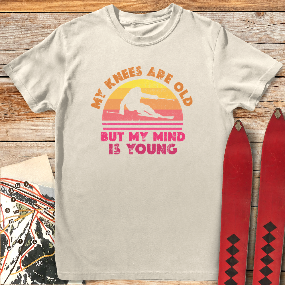 1011 Old Knees Young Mind White - Ivory