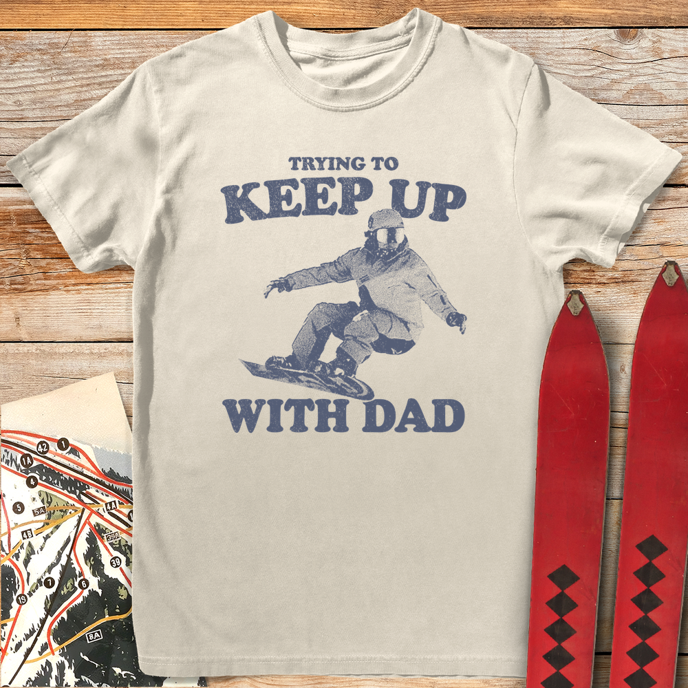 998 Keep Up Snowboard Dad White - Ivory