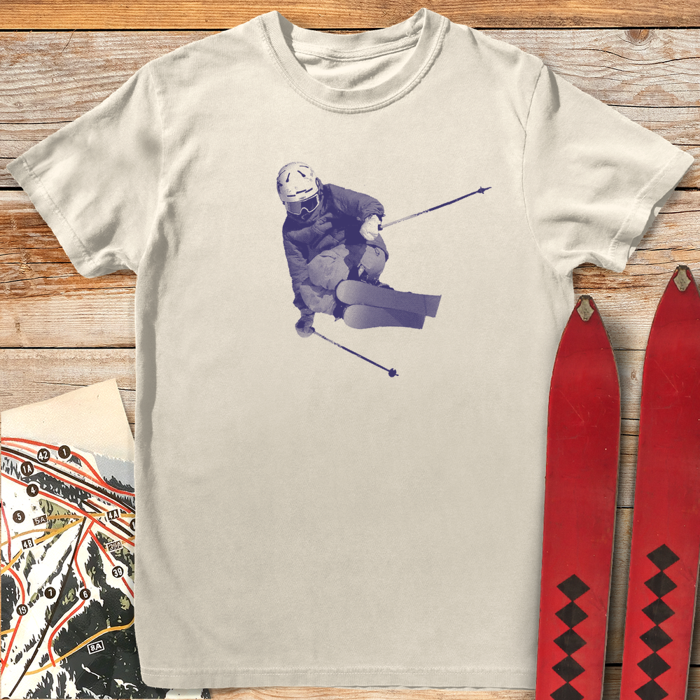 1055 Bitmap Ski Style White - Ivory