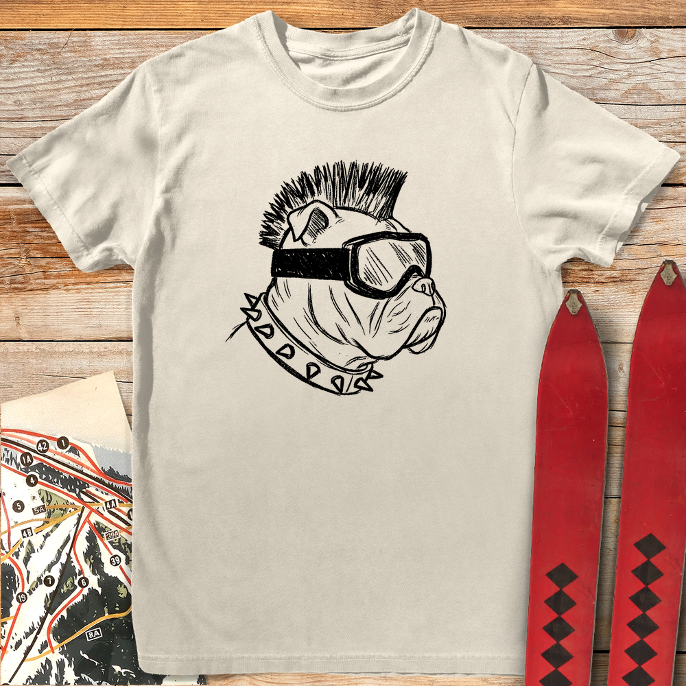 1046 Punk Dog Rider White - Ivory