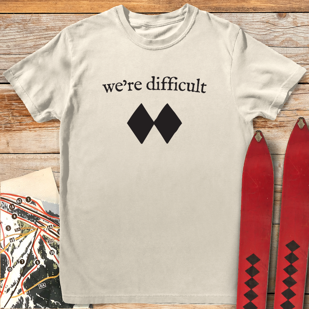 1069 We Re Difficult White - Ivory