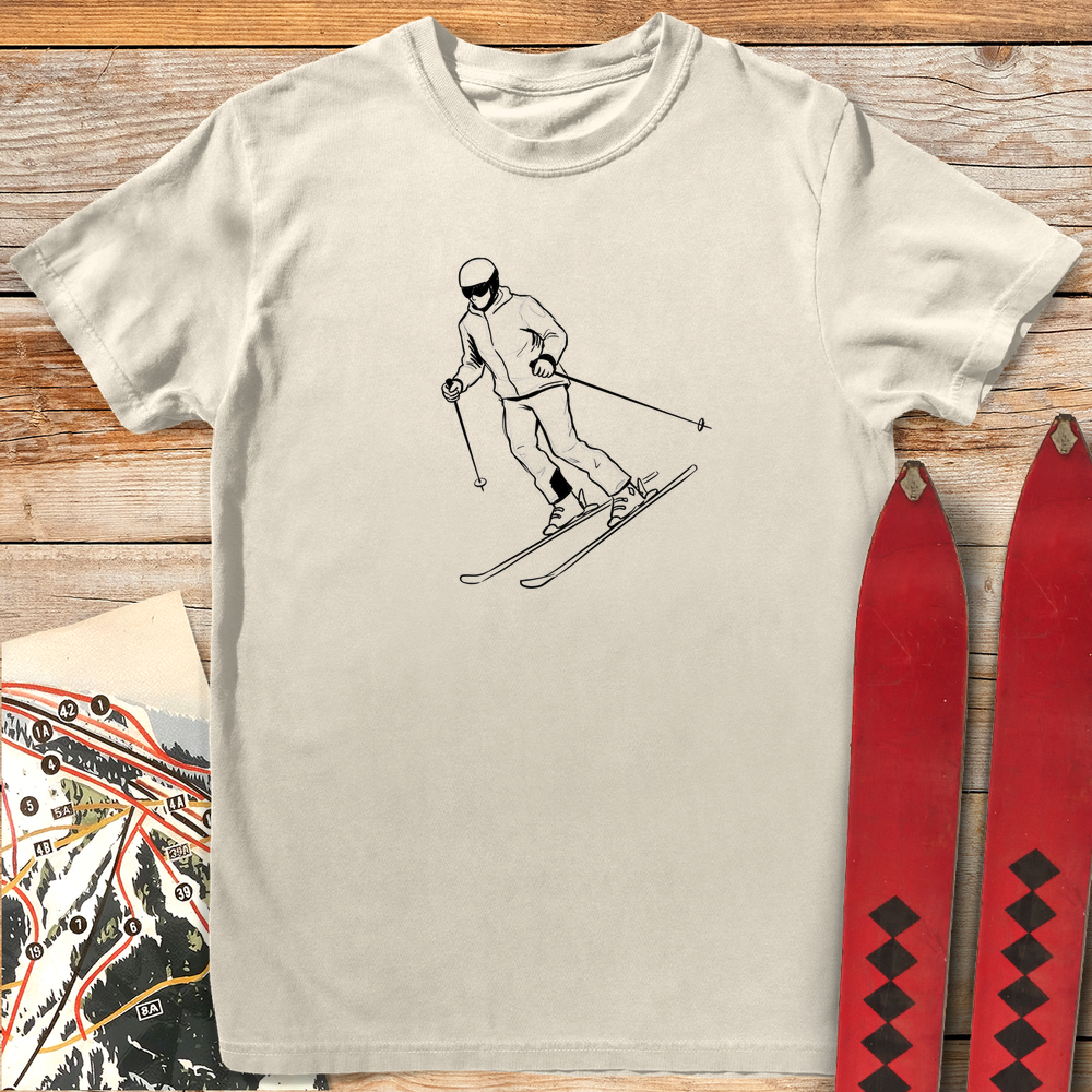 1112 Simple Skier White - Ivory