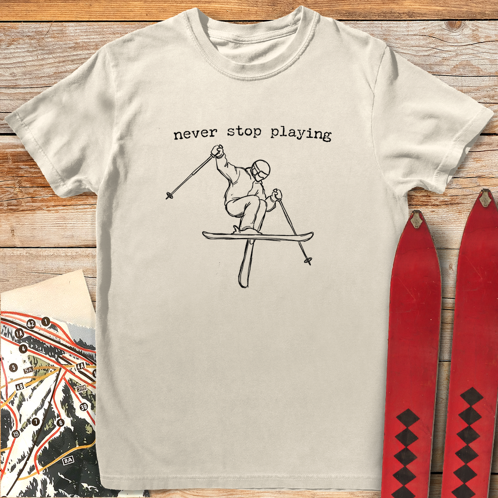 1141 Never Stop Playing White - Ivory