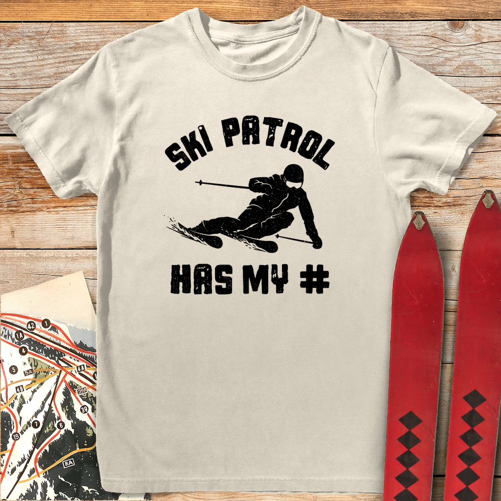 1151 Ski Patrol Number White - Ivory