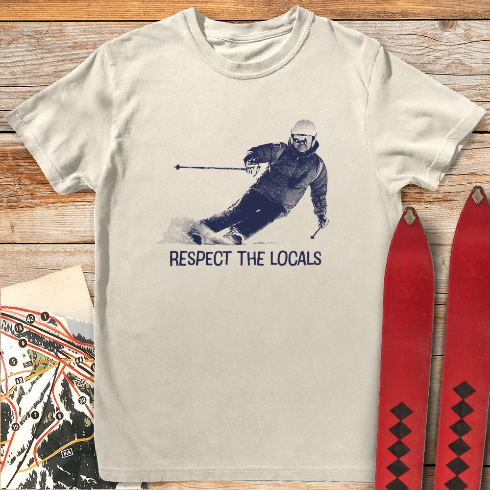 1159 Respect The Locals White - Ivory