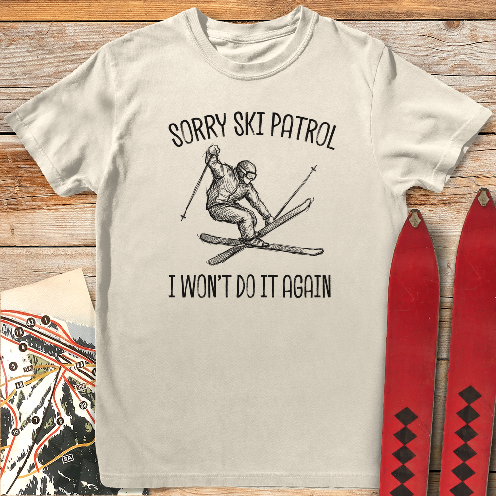 1171 Sorry Ski Patrol White - Ivory