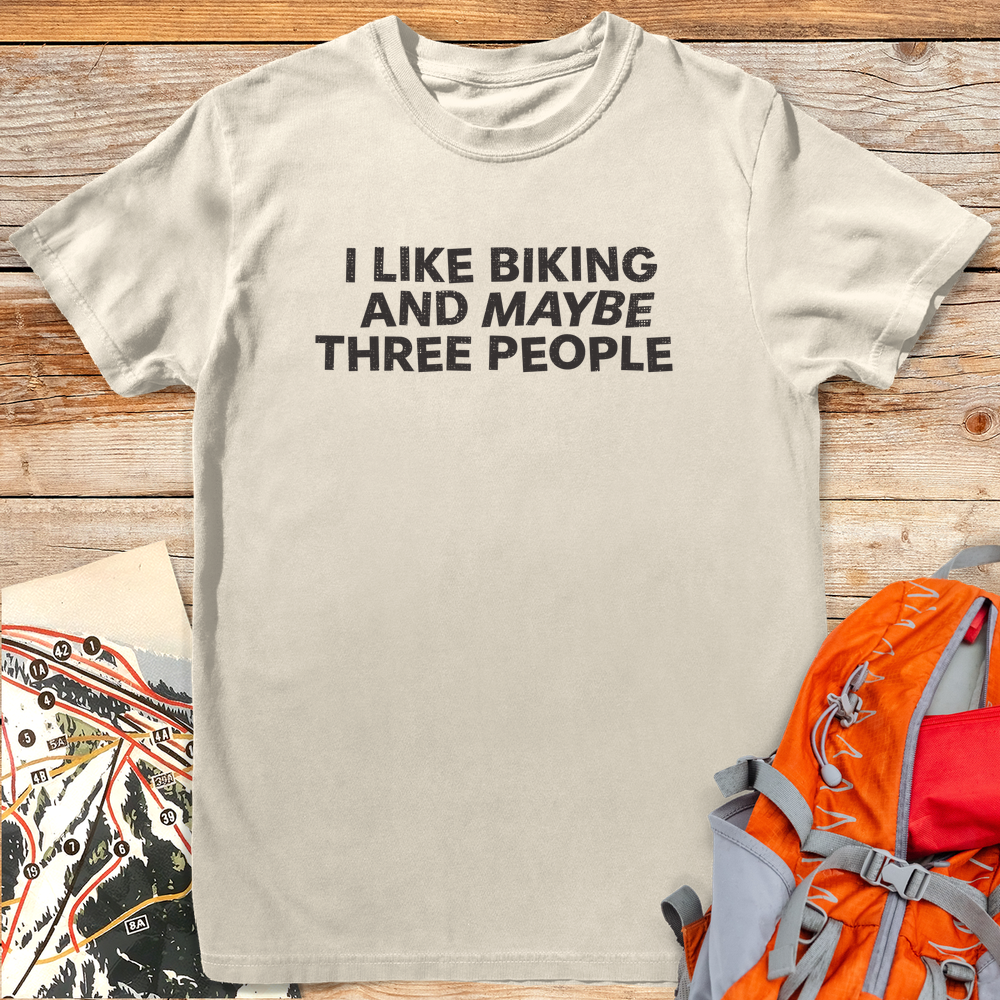 1182 Biking Maybe Three White - Ivory