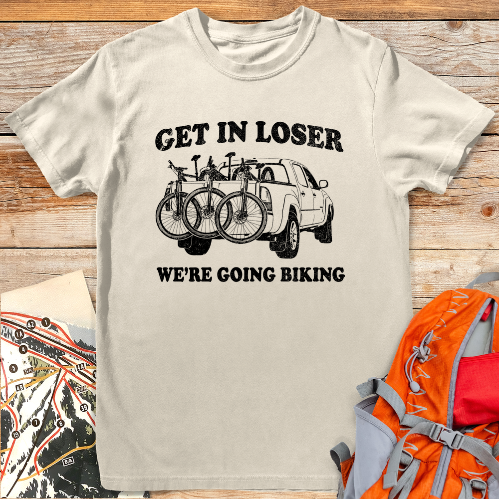 1192 Get In Loser Bike White - Ivory