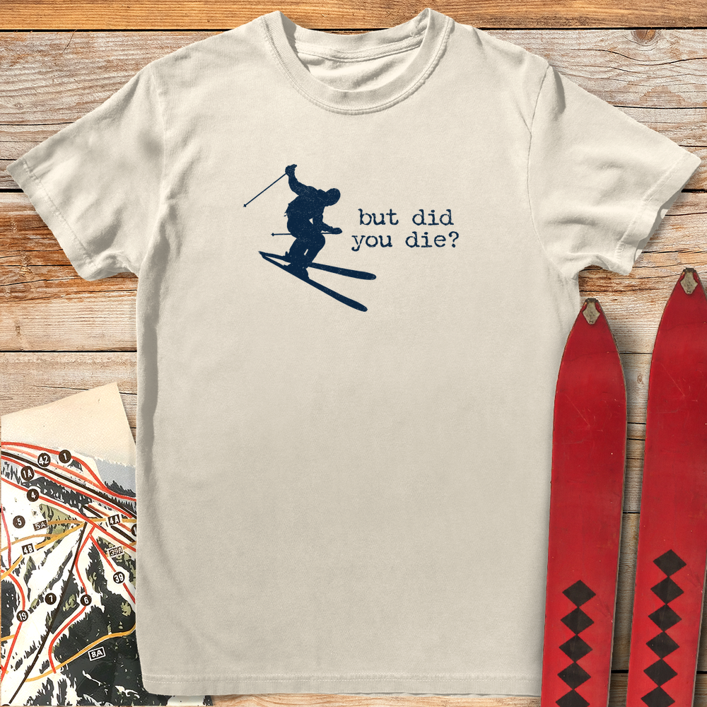 1203 Did You Die Ski White - Ivory
