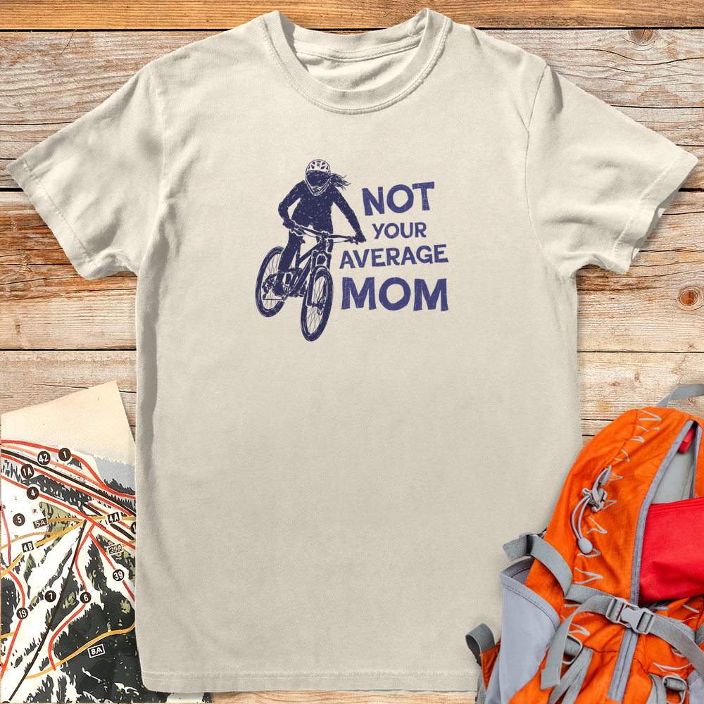 1234 No Average Bike Mom White - Ivory