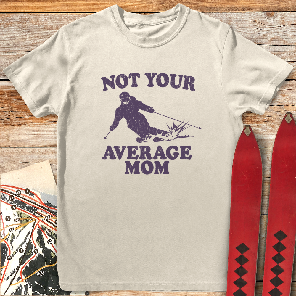 1243 Not Average Mom Ski White - Ivory