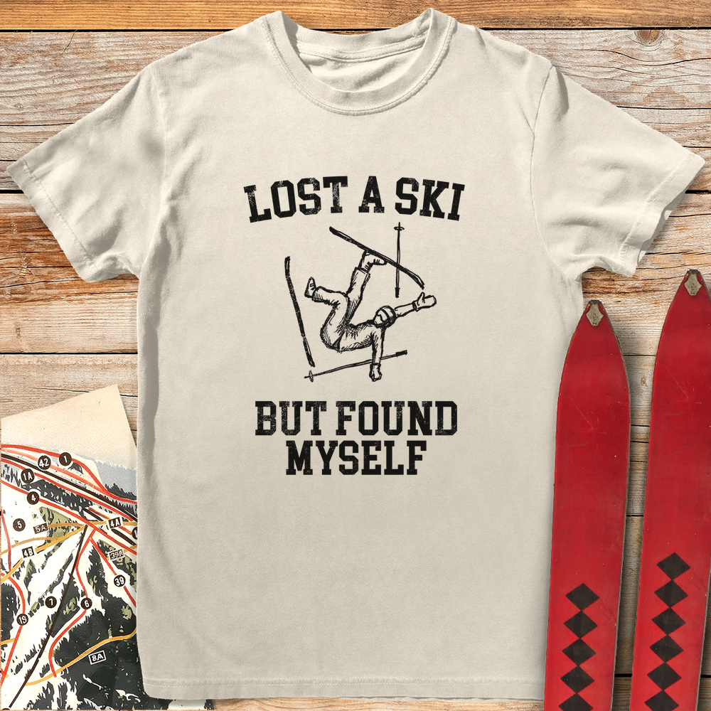 1241 Lost Ski Found Myself White - Ivory