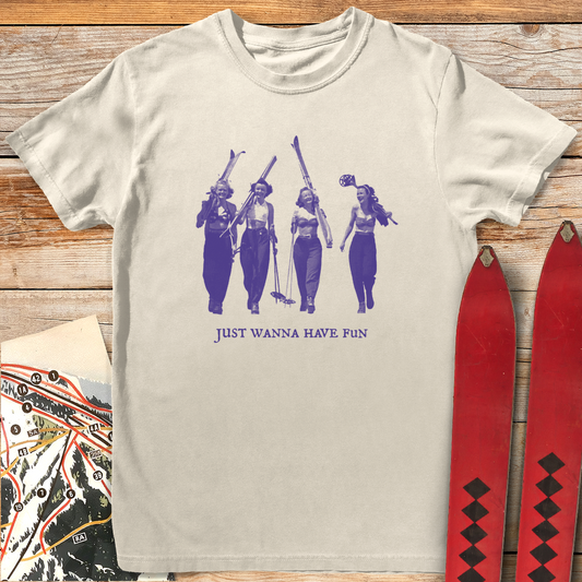 1257 Girls Gone Skiing - Ivory