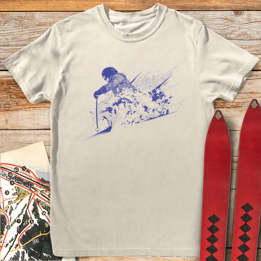 1253 Power Powder Skier White - Ivory