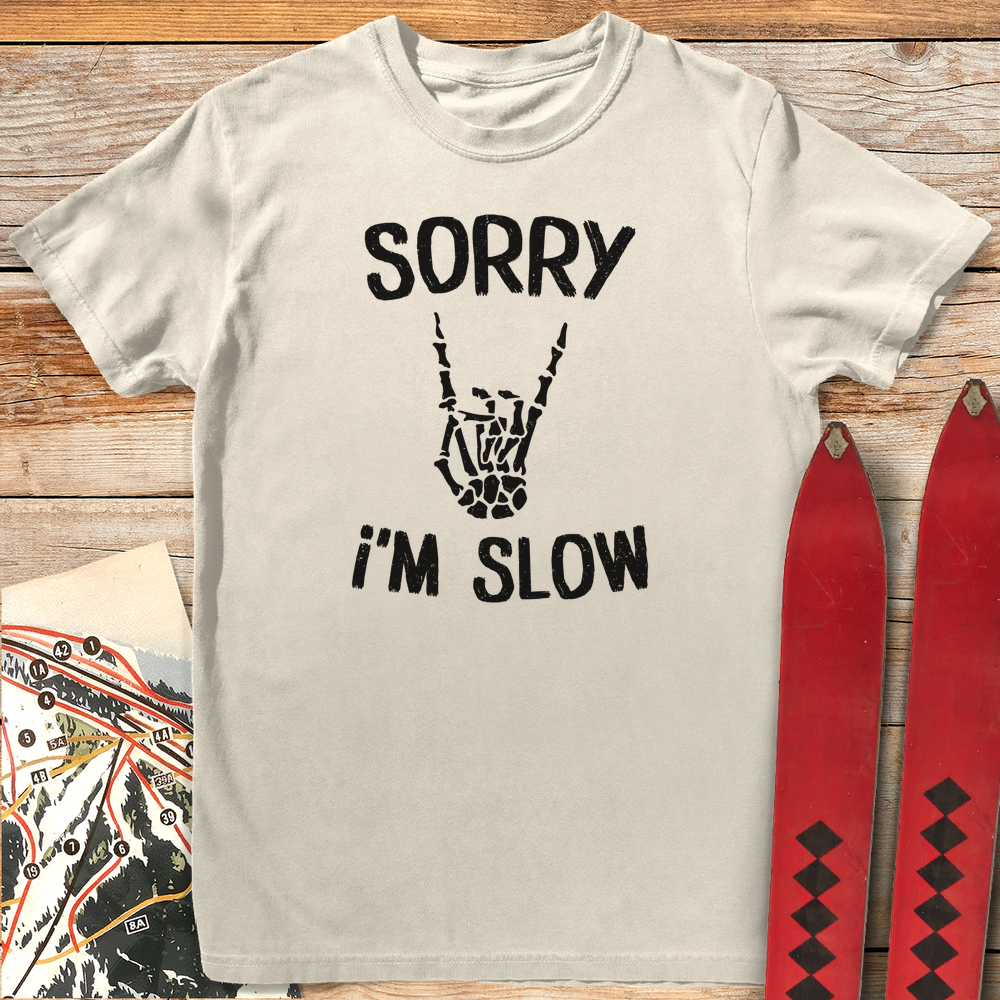 1262 Sorry I M Slow White - Ivory