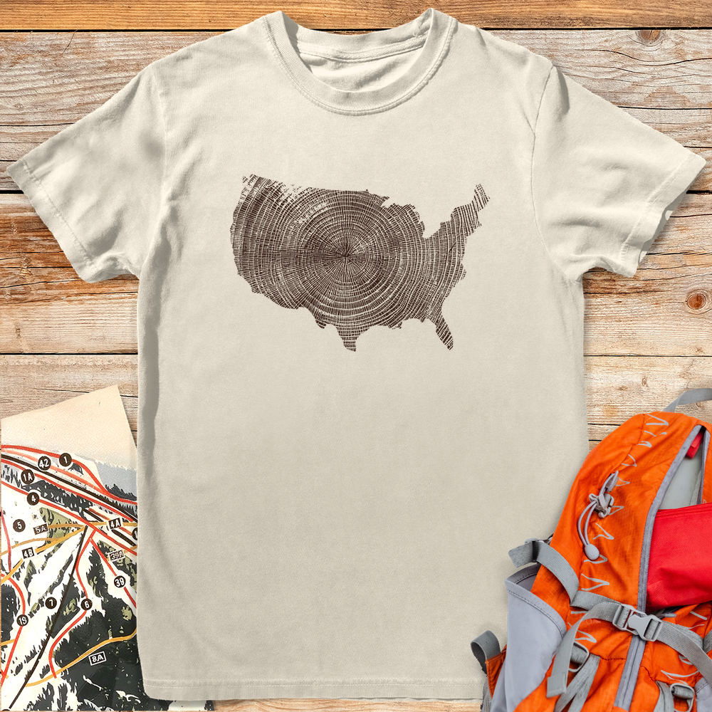1316 Woodgrain America White - Ivory