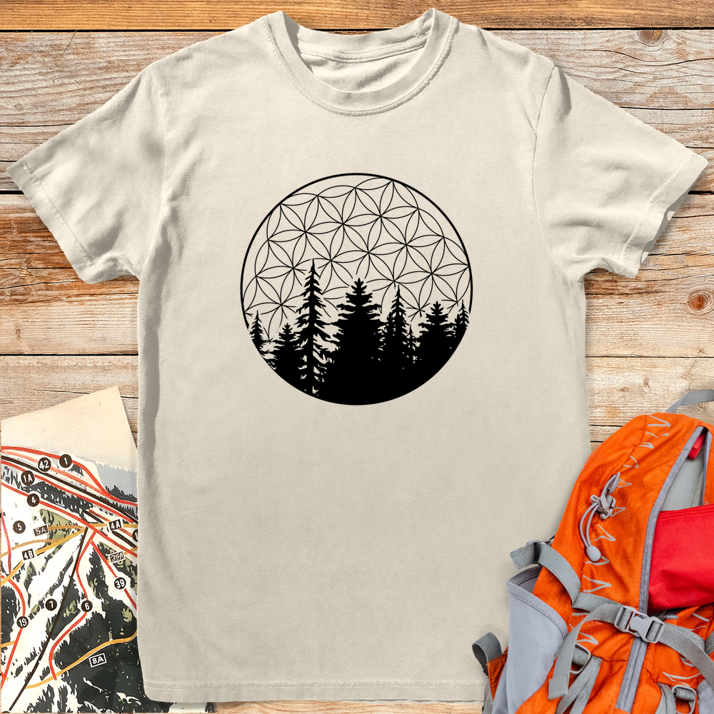 1309 Forest Of Life White - Ivory