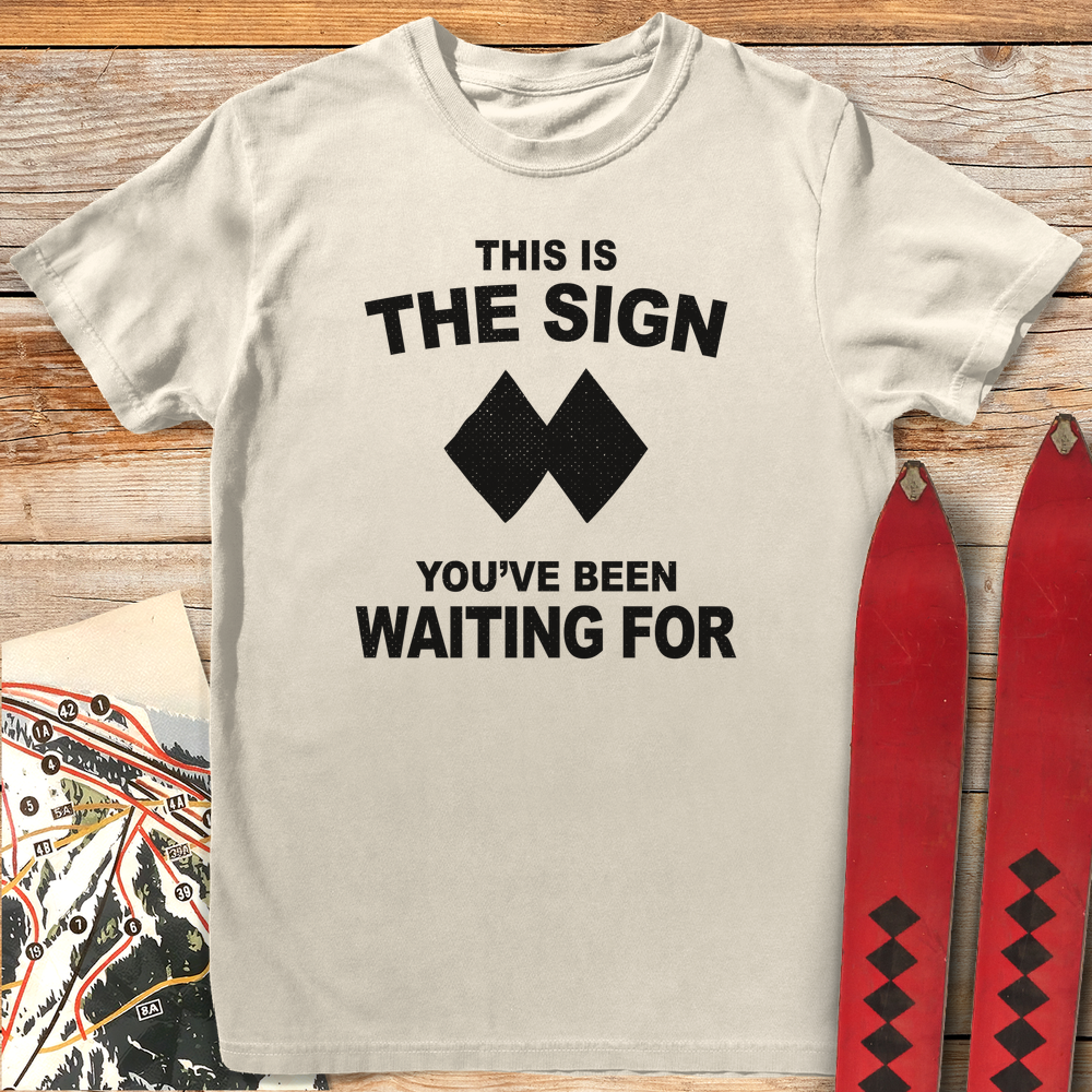 1343 This Is The Sign White - Ivory
