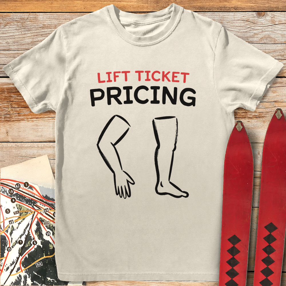 1339 Lift Ticket Pricing White - Ivory