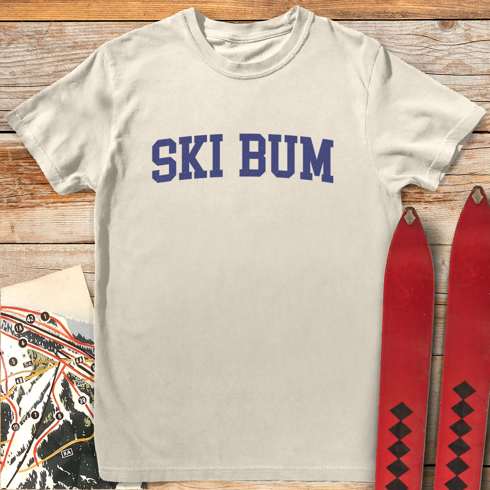 1358 Varsity Ski Bum White - Ivory