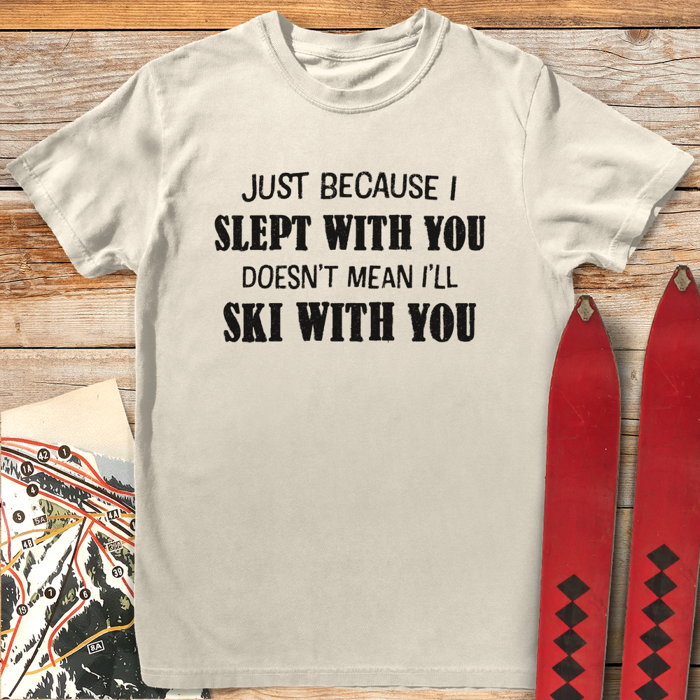 1368 All Sleep No Ski White - Ivory