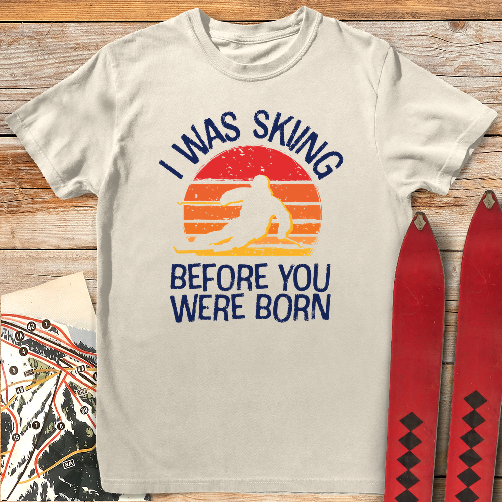 1373 Ski Before You White - Ivory